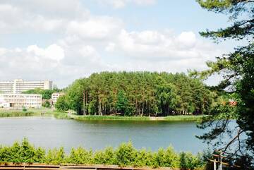Фото номера Дом с 2 спальнями Дома для отпуска Holiday House Strawberry г. Друскининкай 24