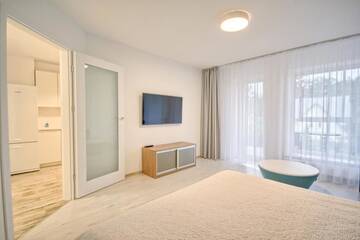 Фото номера Апартаменты с балконом Апартаменты Snow Apartment г. Друскининкай 52