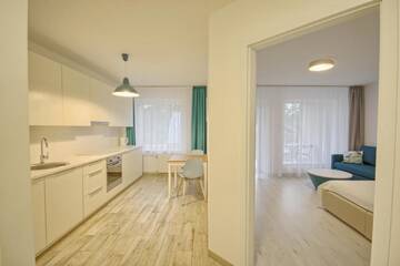 Фото номера Апартаменты с балконом Апартаменты Snow Apartment г. Друскининкай 7
