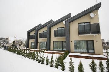 Фото номера Двухуровневые апартаменты Апартаменты Nikolas Apartamentai - Birstono 7 г. Друскининкай 16