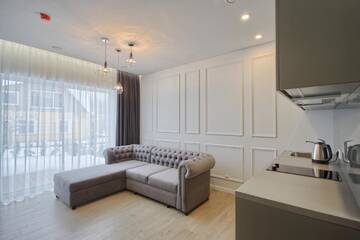 Фото номера Двухуровневые апартаменты Апартаменты Nikolas Apartamentai - Birstono 7 г. Друскининкай 7