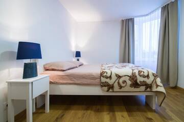 Фото номера Двухместный номер с 1 кроватью и балконом Гостевой дом Svečių namai Vakaras г. Друскининкай 2