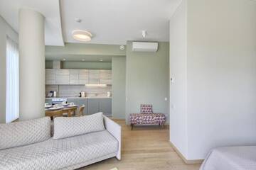 Фото номера Номер-студио с балконом Апартаменты Saulės Sonata Stay Comfort г. Друскининкай 22