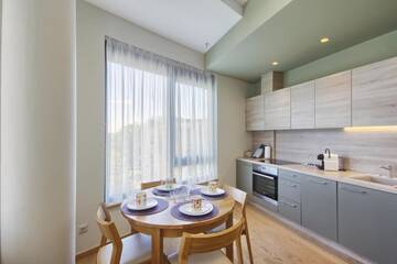 Фото номера Номер-студио с балконом Апартаменты Saulės Sonata Stay Comfort г. Друскининкай 24