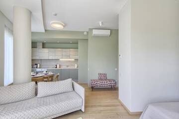 Фото номера Номер-студио с балконом Апартаменты Saulės Sonata Stay Comfort г. Друскининкай 7