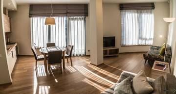 Фото номера Апартаменты с балконом Апартаменты Saulės Sonata Stay Comfort г. Друскининкай 6