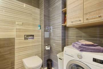 Фото номера Номер-студио с балконом Апартаменты Saulės Sonata Stay Comfort г. Друскининкай 13