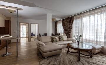 Фото номера Апартаменты с балконом Апартаменты Violetos Lux Apartamentai г. Друскининкай 2