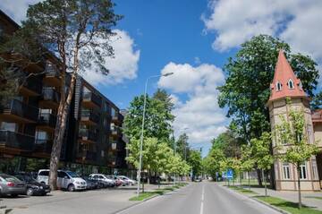 Фото номера Апартаменты с балконом Апартаменты Violetos Lux Apartamentai г. Друскининкай 35