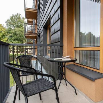 Фото номера Апартаменты с балконом Апартаменты Violetos Lux Apartamentai г. Друскининкай 12