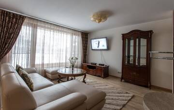 Фото номера Апартаменты с 2 спальнями Апартаменты Violetos Lux Apartamentai г. Друскининкай 8