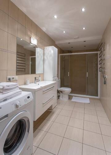 Фото номера Апартаменты с 2 спальнями Апартаменты Violetos Lux Apartamentai г. Друскининкай 12