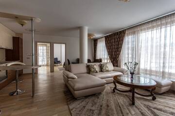 Фото номера Апартаменты с 2 спальнями Апартаменты Violetos Lux Apartamentai г. Друскининкай 18