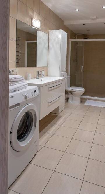 Фото номера Апартаменты с 2 спальнями Апартаменты Violetos Lux Apartamentai г. Друскининкай 6