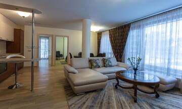 Фото номера Апартаменты с 2 спальнями Апартаменты Violetos Lux Apartamentai г. Друскининкай 26