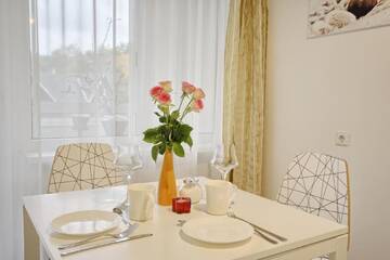 Фото номера Апартаменты с балконом Апартаменты Aqua Apartment г. Друскининкай 17