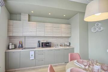 Фото номера Номер-студио с балконом Апартаменты Korio Apartments, Druskininkai г. Друскининкай 5