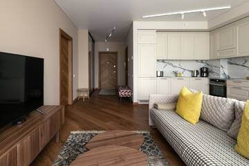 Фото номера Улучшенные апартаменты Апартаменты Korio Apartments, Druskininkai г. Друскининкай 12