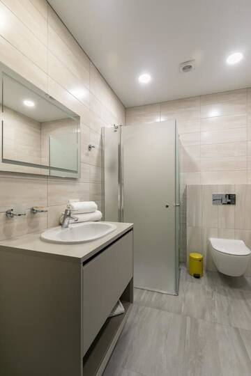 Фото номера Улучшенные апартаменты Апартаменты Korio Apartments, Druskininkai г. Друскининкай 21
