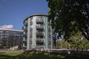 Фото номера Номер-студио с балконом Апартаменты Korio Apartments, Druskininkai г. Друскининкай 24