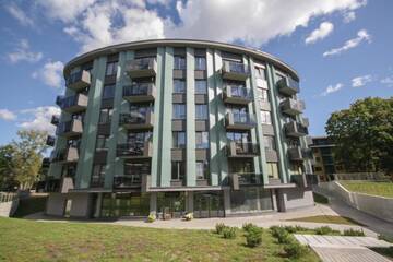 Фото номера Номер-студио с балконом Апартаменты Korio Apartments, Druskininkai г. Друскининкай 25