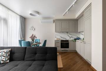 Фото номера Апартаменты с 1 спальней Апартаменты Korio Apartments, Druskininkai г. Друскининкай 20