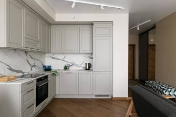 Фото номера Апартаменты с 1 спальней Апартаменты Korio Apartments, Druskininkai г. Друскининкай 19