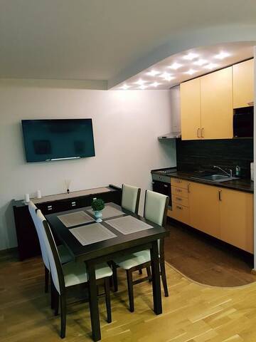 Фото номера Апартаменты с балконом Апартаменты Velvet Apartment г. Друскининкай 19