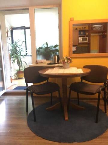 Фото номера Апартаменты - 1-й этаж Апартаменты Du Draugai Apartment г. Друскининкай 8