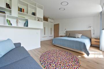 Фото номера Апартаменты с видом на озеро Апартаменты Aura apartamentai г. Друскининкай 17