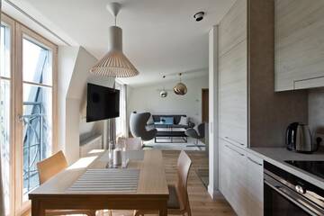 Фото номера Апартаменты с видом на озеро Апартаменты Aura apartamentai г. Друскининкай 36