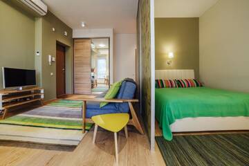 Фото номера Номер-студио с балконом Апартаменты Granus apartments г. Друскининкай 3