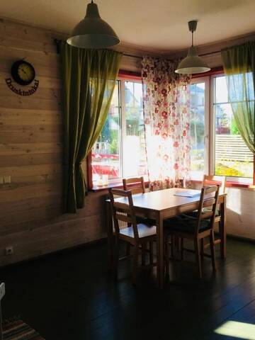 Фото номера Апартаменты с террасой (для 2-3 взрослых) Апарт-отели Guest House Mr Fox г. Друскининкай 15