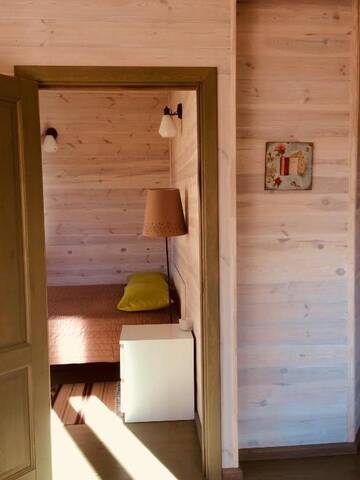 Фото номера Апартаменты с террасой (для 2-3 взрослых) Апарт-отели Guest House Mr Fox г. Друскининкай 18