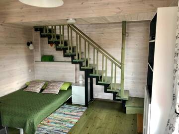 Фото номера Apartment with Bedroom in the Attic - Split Level Апарт-отели Guest House Mr Fox г. Друскининкай 2