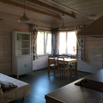 Фото номера Apartment with Spacious Living Room - Split Level Апарт-отели Guest House Mr Fox г. Друскининкай 10