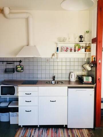 Фото номера Апартаменты с террасой (для 2-3 взрослых) Апарт-отели Guest House Mr Fox г. Друскининкай 8