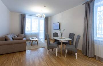 Фото номера Апартаменты с 2 спальнями Апартаменты Violetos Lux Apartamentai2 г. Друскининкай 12