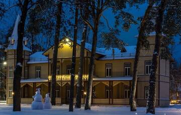 Фото номера Апартаменты с 1 спальней Апарт-отели BURMISTRO NAMAS г. Друскининкай 48