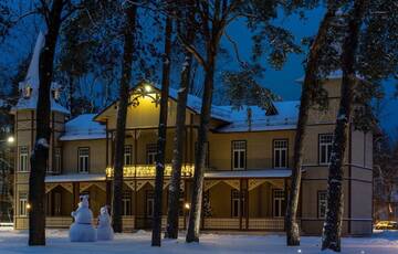 Фото номера Апартаменты с 1 спальней Апарт-отели BURMISTRO NAMAS г. Друскининкай 17