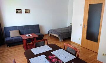 Фото номера Апартаменты с 1 спальней Апартаменты Ryto Apartamentai prie AQUA Parko г. Друскининкай 29