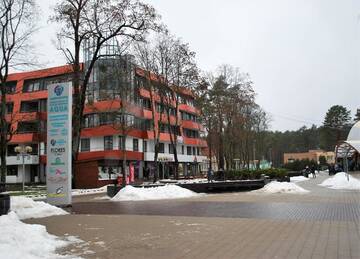 Фото номера Апартаменты с 1 спальней Апартаменты Ryto Apartamentai prie AQUA Parko г. Друскининкай 32