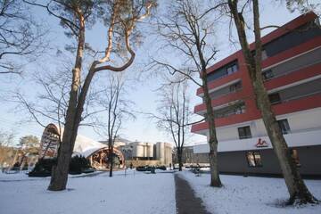 Фото номера Апартаменты с 1 спальней Апартаменты Akva Apartament 1 г. Друскининкай 19