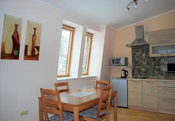Фото номера Апартаменты с 1 спальней Апартаменты Vakaro Apartamentai prie AQUA Parko г. Друскининкай 8