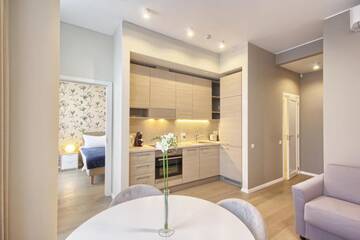 Фото номера Апартаменты с 1 спальней Апартаменты Asian Magnolia Boutique Apartments г. Друскининкай 20