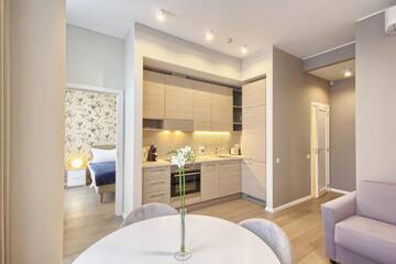 Фото номера Апартаменты с 1 спальней Апартаменты Asian Magnolia Boutique Apartments г. Друскининкай 4