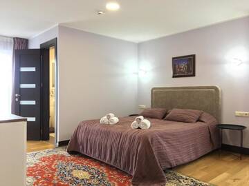 Фото номера Дом с 3 спальнями Дома для отпуска Radvi House г. Друскининкай 53