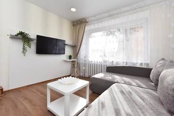 Фото номера Улучшенные апартаменты Апартаменты Baltieji Senamiesčio Apartamentai prie Aqua Parko г. Друскининкай 31