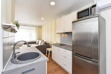 Фото номера Улучшенные апартаменты Апартаменты Baltieji Senamiesčio Apartamentai prie Aqua Parko г. Друскининкай 38