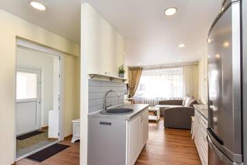 Фото номера Улучшенные апартаменты Апартаменты Baltieji Senamiesčio Apartamentai prie Aqua Parko г. Друскининкай 36
